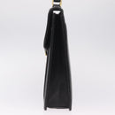 Balenciaga Briefcase Leather Black Gold Auth 203735-4
