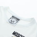 MOSCHINO Short Sleeved T Shirt Cotton White Auth 203736M-10