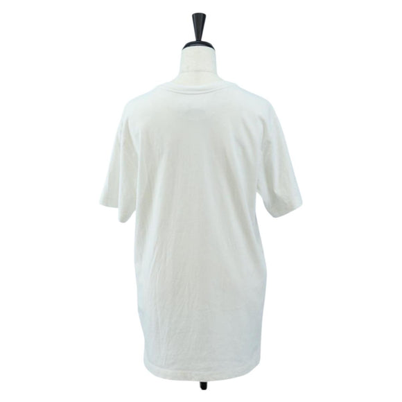 Coach Signature Short-sleeved T-shirt Cotton XS White Auth 203738M
