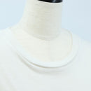 Coach Signature Short-sleeved T-shirt Cotton XS White Auth 203738M-5