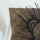 Coach Signature Short-sleeved T-shirt Cotton XS White Auth 203738M-7
