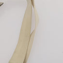 GUCCI GG Canvas Hand Bag Leather 3 Set Beige Black Ivory Auth 203741-14
