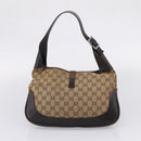 GUCCI GG Canvas GG Crystal Web Sherry Line Bag PVC 4 Set Auth 203742-21