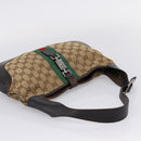 GUCCI GG Canvas GG Crystal Web Sherry Line Bag PVC 4 Set Auth 203742-23