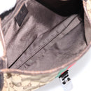 GUCCI GG Canvas GG Crystal Web Sherry Line Bag PVC 4 Set Auth 203742-25