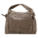 GUCCI GG Canvas GG Crystal Web Sherry Line Bag PVC 4 Set Auth 203742-3