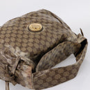 GUCCI GG Canvas GG Crystal Web Sherry Line Bag PVC 4 Set Auth 203742-5