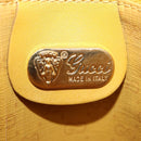 GUCCI Clutch Bag Canvas Beige Gold 004 92 0142 Auth 203771-17