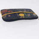 GUCCI Clutch Bag Canvas Beige Gold 004 92 0142 Auth 203771-6