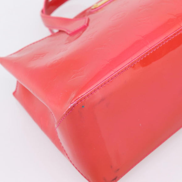 LOUIS VUITTON Monogram Vernis Wilshire PM Bag Rose Pop M93643 LV Auth 203774A