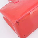 LOUIS VUITTON Monogram Vernis Wilshire PM Bag Rose Pop M93643 LV Auth 203774A-16