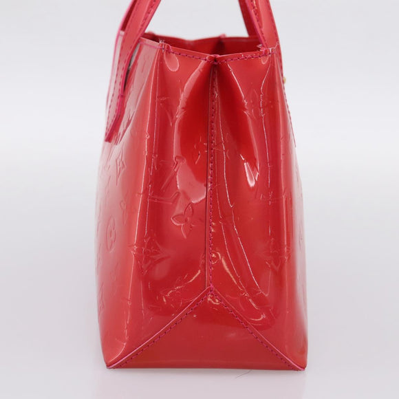 LOUIS VUITTON Monogram Vernis Wilshire PM Bag Rose Pop M93643 LV Auth 203774A