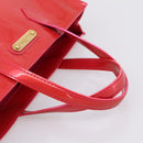 LOUIS VUITTON Monogram Vernis Wilshire PM Bag Rose Pop M93643 LV Auth 203774A-7