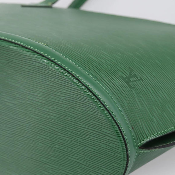 LOUIS VUITTON Epi Saint Jacques Shopping Bag Green M52274 LV Auth 203777
