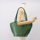 LOUIS VUITTON Epi Saint Jacques Shopping Bag Green M52274 LV Auth 203777-25