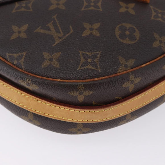 LOUIS VUITTON Monogram Jeune Fille MM Shoulder Bag M51226 LV Auth 203779