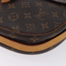 LOUIS VUITTON Monogram Jeune Fille MM Shoulder Bag M51226 LV Auth 203779-18
