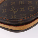 LOUIS VUITTON Monogram Jeune Fille MM Shoulder Bag M51226 LV Auth 203779-19