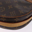LOUIS VUITTON Monogram Jeune Fille MM Shoulder Bag M51226 LV Auth 203779-20