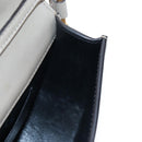 Chloe Nile Minaudiere Hand Bag Leather 2way Beige Gold Auth 203780V-23