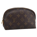 LOUIS VUITTON Monogram Pochette Cosmetic PM Pouch M43998 LV Auth 203781-1