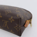 LOUIS VUITTON Monogram Pochette Cosmetic PM Pouch M43998 LV Auth 203781-15