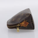 LOUIS VUITTON Monogram Pochette Cosmetic PM Pouch M43998 LV Auth 203781-3