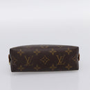LOUIS VUITTON Monogram Pochette Cosmetic PM Pouch M43998 LV Auth 203781-6
