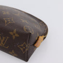LOUIS VUITTON Monogram Pochette Cosmetic PM Pouch M43998 LV Auth 203781-7