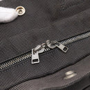 HERMES Her Line Tote MM Tote Bag Canvas Gray Silver Auth 203783-14
