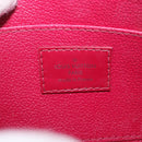 LOUIS VUITTON Epi Pochette Cosmetic PM Cosmetic Pouch Fuchsia M40641 Auth 203785-10
