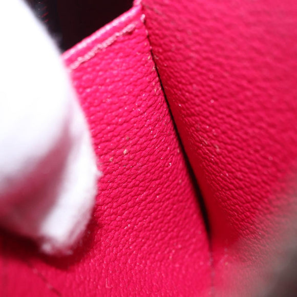 LOUIS VUITTON Epi Pochette Cosmetic PM Cosmetic Pouch Fuchsia M40641 Auth 203785