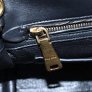 Miu Miu Hand Bag Leather 2way Purple Gold Auth 203786V-26