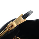 Miu Miu Hand Bag Leather 2way Purple Gold Auth 203786V-28