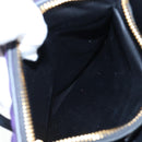 Miu Miu Hand Bag Leather 2way Purple Gold Auth 203786V-29