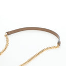 FENDI Baguette Shoulder Bag Shearing 2way Beige Gold Auth 203787SAM-17