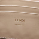 FENDI Baguette Shoulder Bag Shearing 2way Beige Gold Auth 203787SAM-26