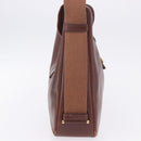 HERMES Sako Courchevel Shoulder Bag Leather Beige Gold Auth 203791A-8