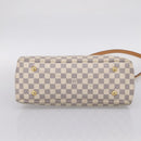 LOUIS VUITTON Damier Azur Lymington Tote Bag 2way N40022 LV Auth 203794-5