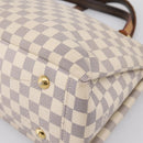 LOUIS VUITTON Damier Azur Lymington Tote Bag 2way N40022 LV Auth 203794-15
