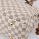 LOUIS VUITTON Damier Azur Lymington Tote Bag 2way N40022 LV Auth 203794-17