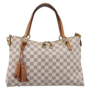 LOUIS VUITTON Damier Azur Lymington Tote Bag 2way N40022 LV Auth 203794-13