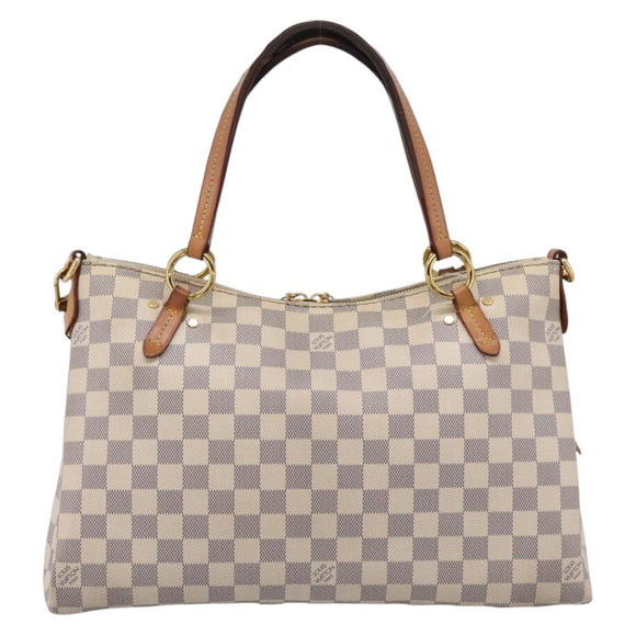 LOUIS VUITTON Damier Azur Lymington Tote Bag 2way N40022 LV Auth 203794