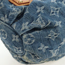 LOUIS VUITTON Monogram Denim Preity Hand Bag Blue M95020 LV Auth 203795SAV-12