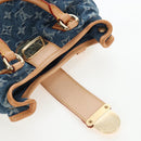 LOUIS VUITTON Monogram Denim Preity Hand Bag Blue M95020 LV Auth 203795SAV-16