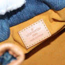 LOUIS VUITTON Monogram Denim Preity Hand Bag Blue M95020 LV Auth 203795SAV-18