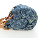 LOUIS VUITTON Monogram Denim Preity Hand Bag Blue M95020 LV Auth 203795SAV-4