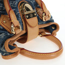 LOUIS VUITTON Monogram Denim Preity Hand Bag Blue M95020 LV Auth 203795SAV-6