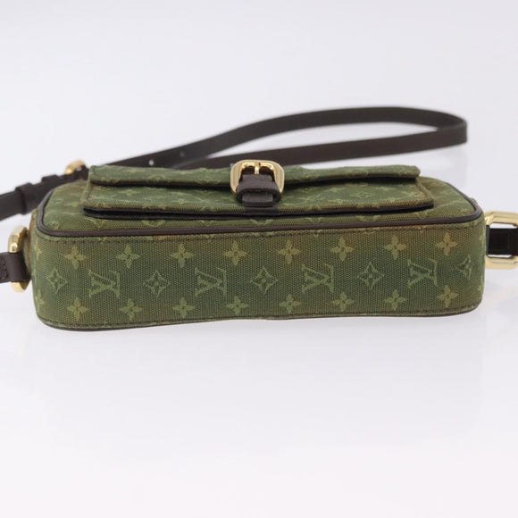 LOUIS VUITTON Monogram Mini Juliet MM Shoulder Bag Khaki M92218 LV Auth 203796
