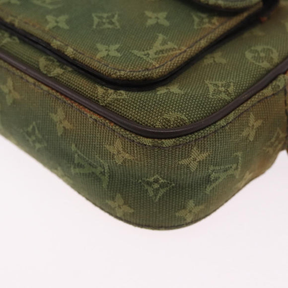 LOUIS VUITTON Monogram Mini Juliet MM Shoulder Bag Khaki M92218 LV Auth 203796